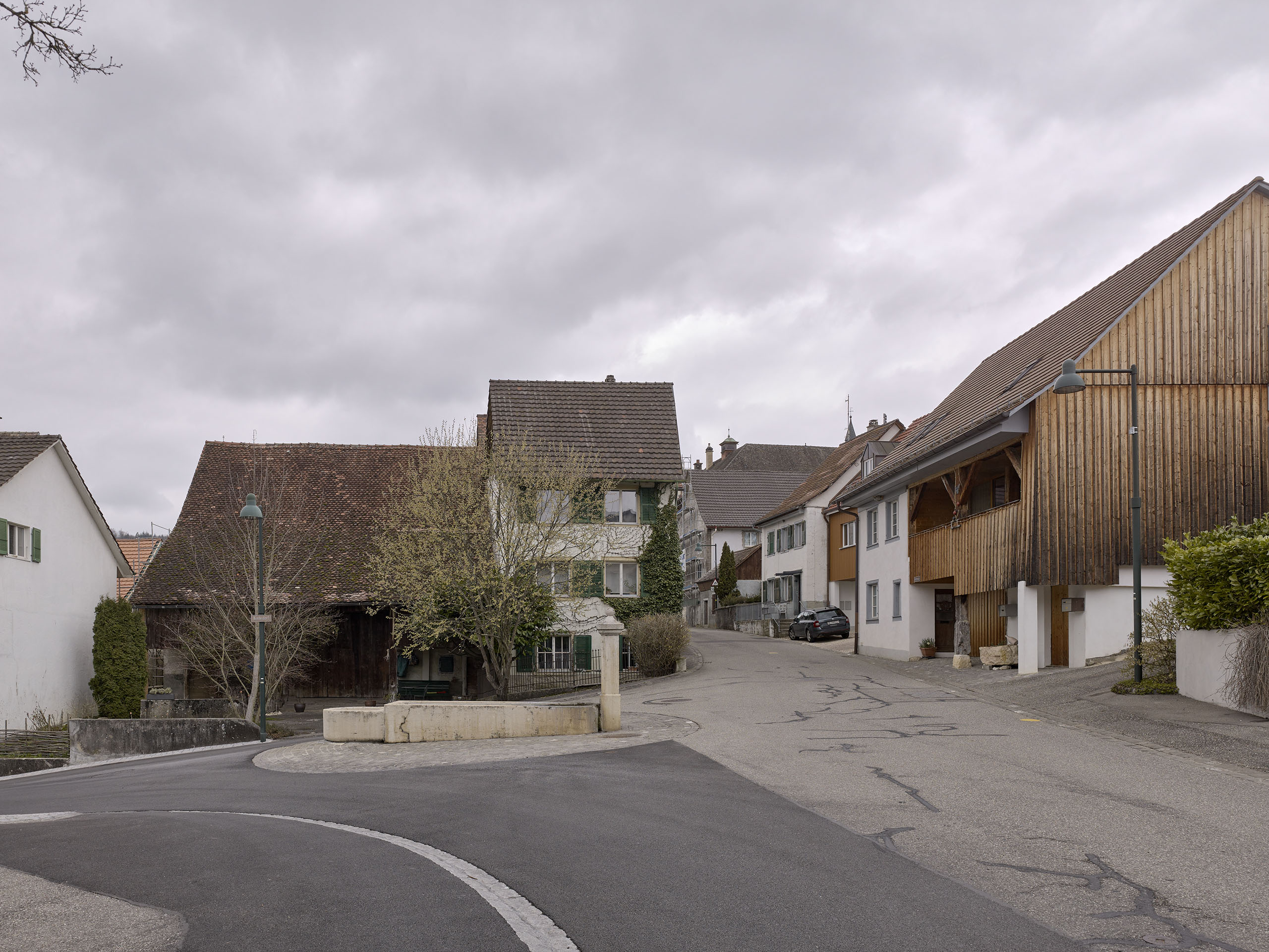 Verzweigung Unterdorf/Dorfstrasse